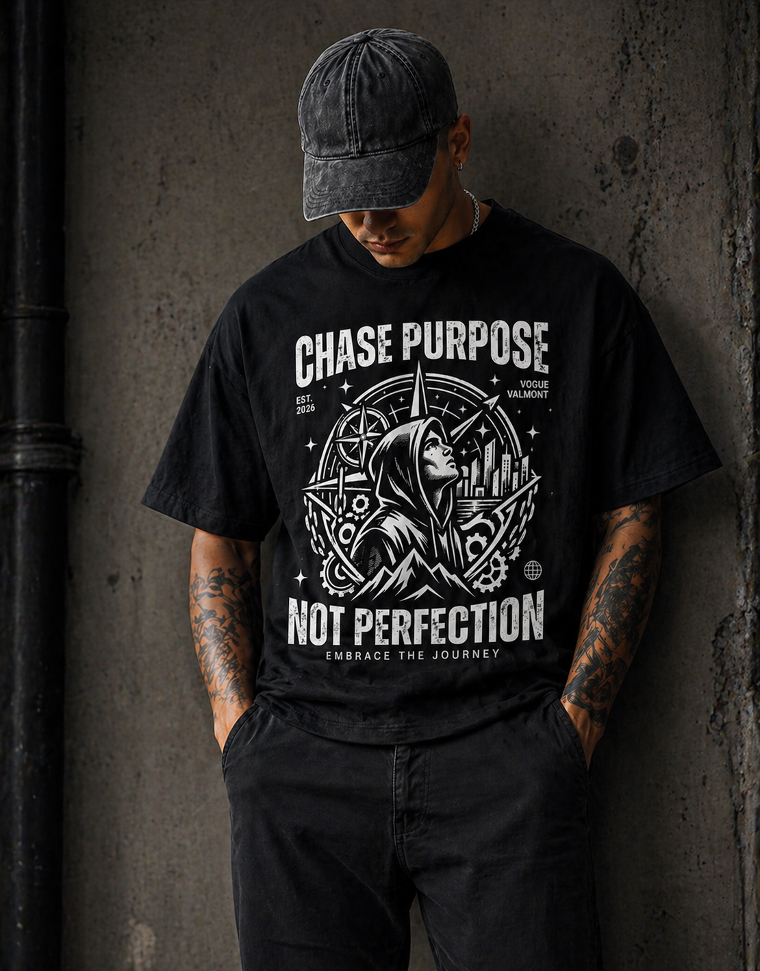 PURPOSE — UNISEX OVERSIZED TEE